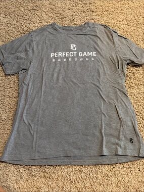 Perfect Game Men's Short Sleeve Tee - Gray